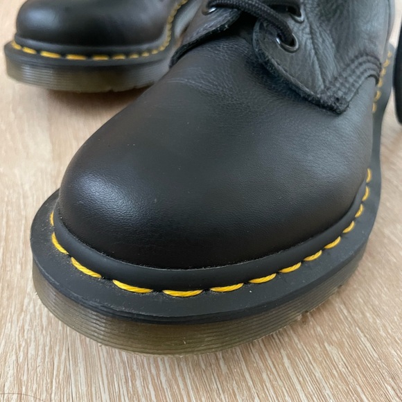 Dr. Martens Black Soft Leather Boots - Picture 9 of 13